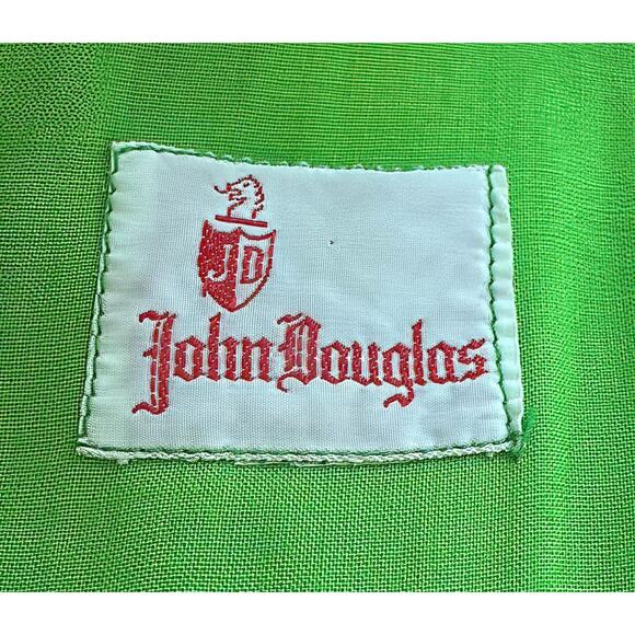 Vintage John Douglas 60s Mod Floral Maxi Dress Psychedelic Flower Power Gown - Picture 8 of 9